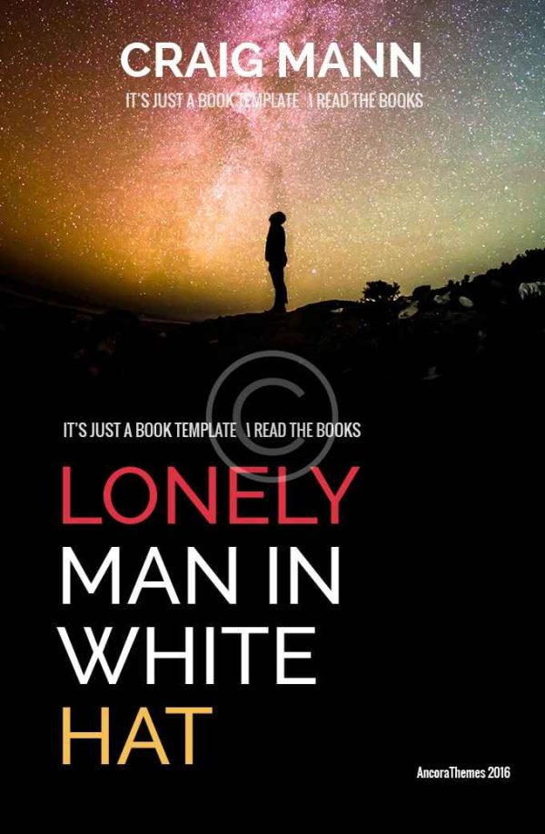 Lonely Man in White Hat